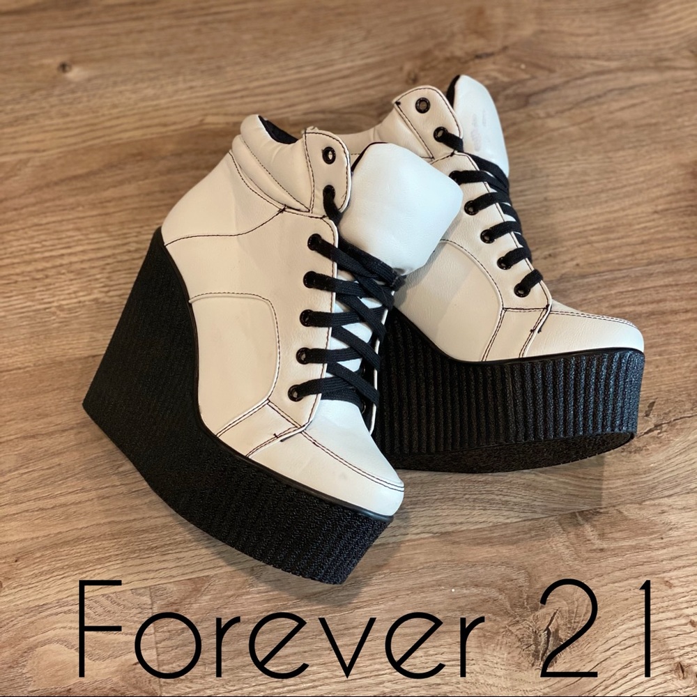 Creeper Sneaker Ankle Boot Wedges
